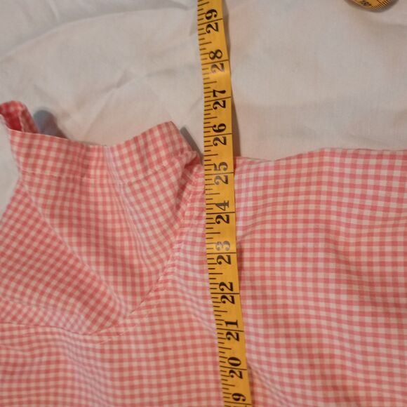 Lot of 2 Blair Women's Button Up Blouses XL Pink Purple Check Embroidered VTG - Picture 6 of 11